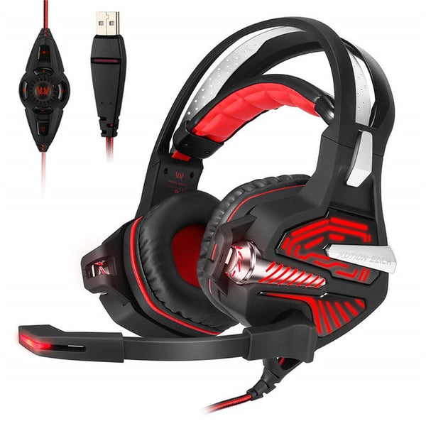 GS100 Computer Gamer Vibration Headphones
