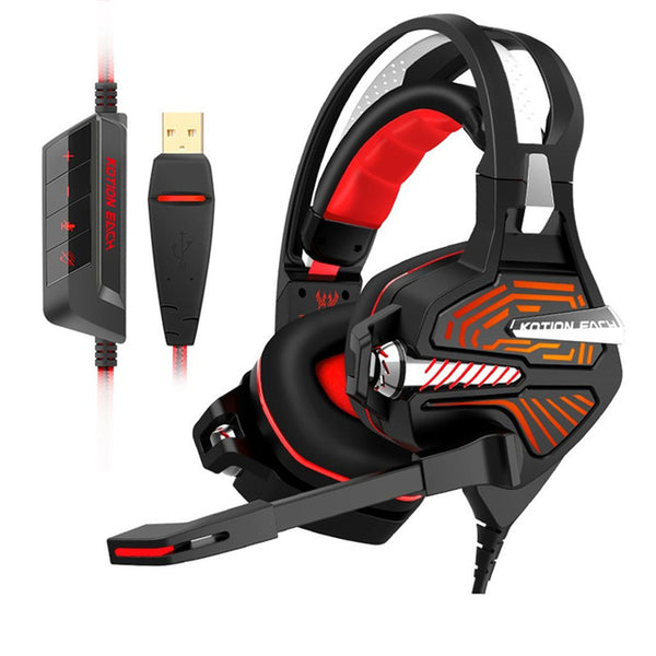 GS100 Computer Gamer Vibration Headphones