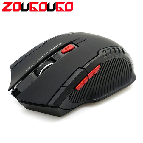 2000DPI 2.4GHz Wireless Optical Mouse Gamer for PC Gaming Laptops