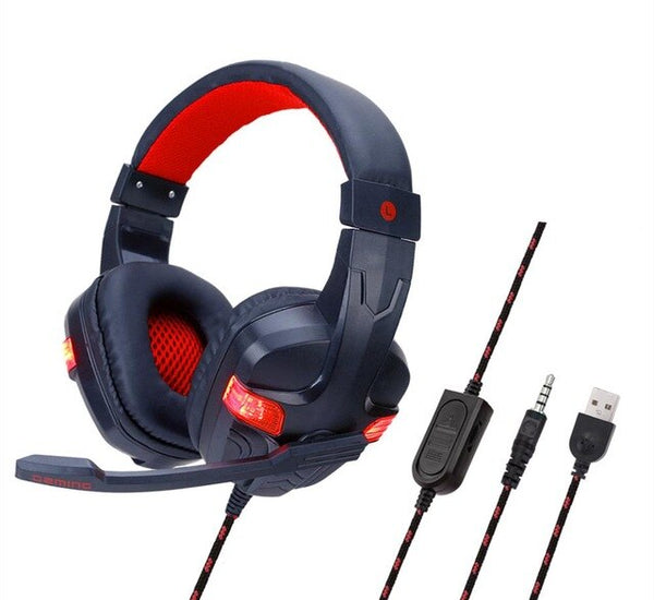 Gamer Headset For PS4 Xbox one PC With MIC Stereo Over ear Headphones