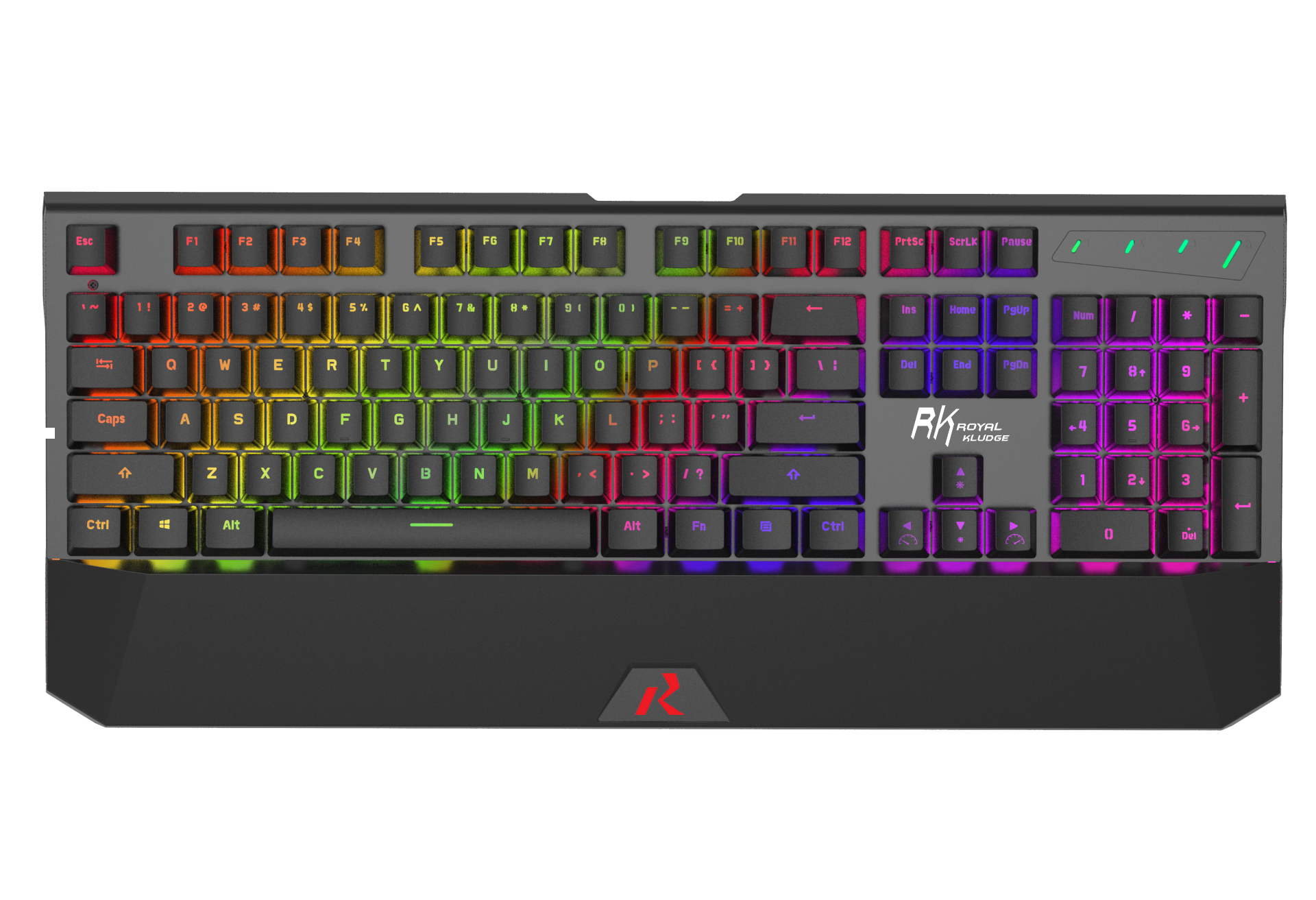 RK956 Mechanical Gaming Keyboard RGB Backlit Brown Switch for Gamer