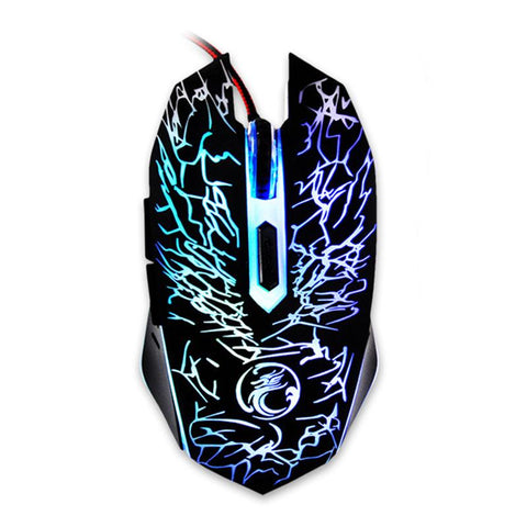 Wired Gaming Mouse USB Optical Computer Mouse 6 Buttons Professional Gamer Mouse