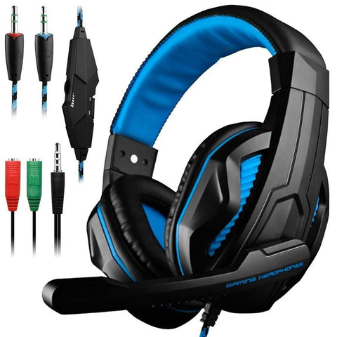 Stereo Gaming Headset 7.1 For Xbox One PS4 Laptop Computer